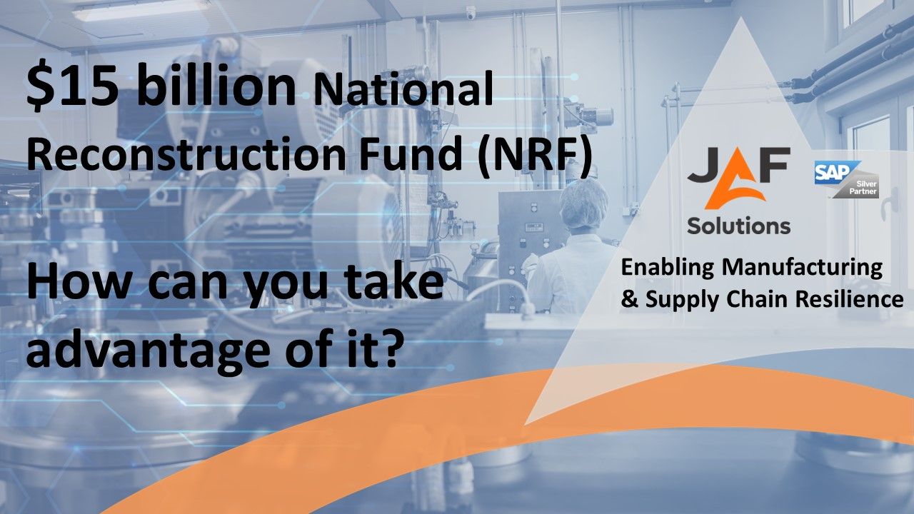$15 billion National Reconstruction Fund (NRF)