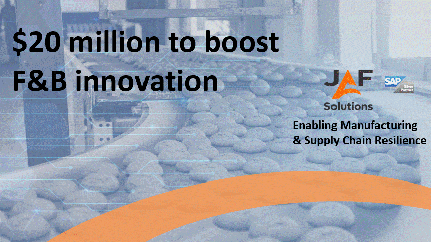 $20 million to boost F&amp;B innovation 