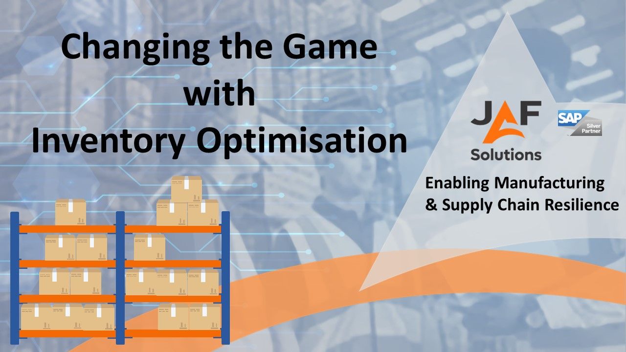 Changing the game with Inventory Optimisation